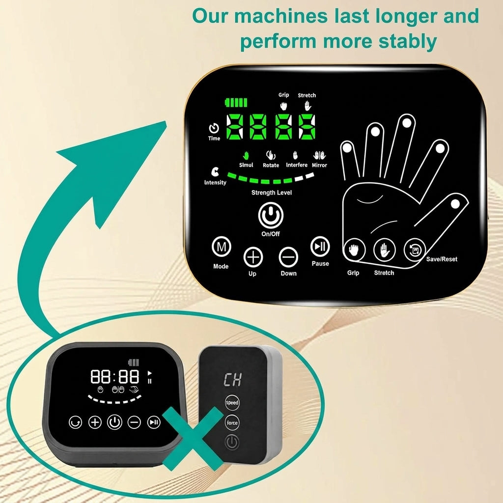 Robotic Rehab Glove With 5 Air Valves