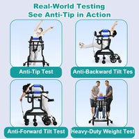 Standing Walker for Seniors & Adults | Home Rehab & Training Aid