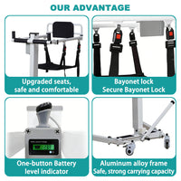 Folding Electric Lift – Portable Transfer Chair