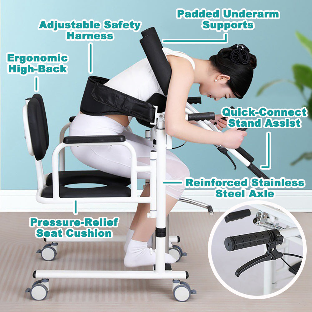 Lift Chairs for Seniors - Heavy-Duty Hydraulic Lifting Chair with Lean Forward Function