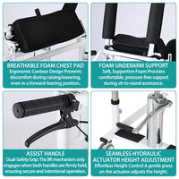 Heavy-Duty Hydraulic Lift Chair with Lean Forward Function