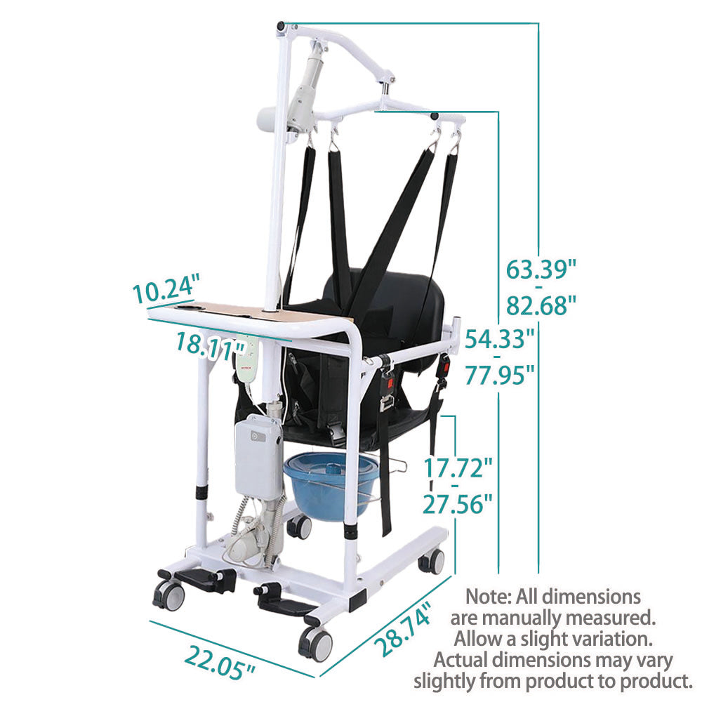 5-in-1 Electric Lift Chair with Tray