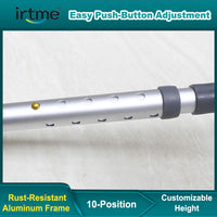 Bathroom Shower Chairs, Tub Transfer Shower Bench with 10-Level Height Adjustment - Slip-Resistant Shower Chair for Elderly, Disabled & Pregnant - 330lb Capacity