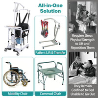 5-in-1 Electric Lift Chair with Tray