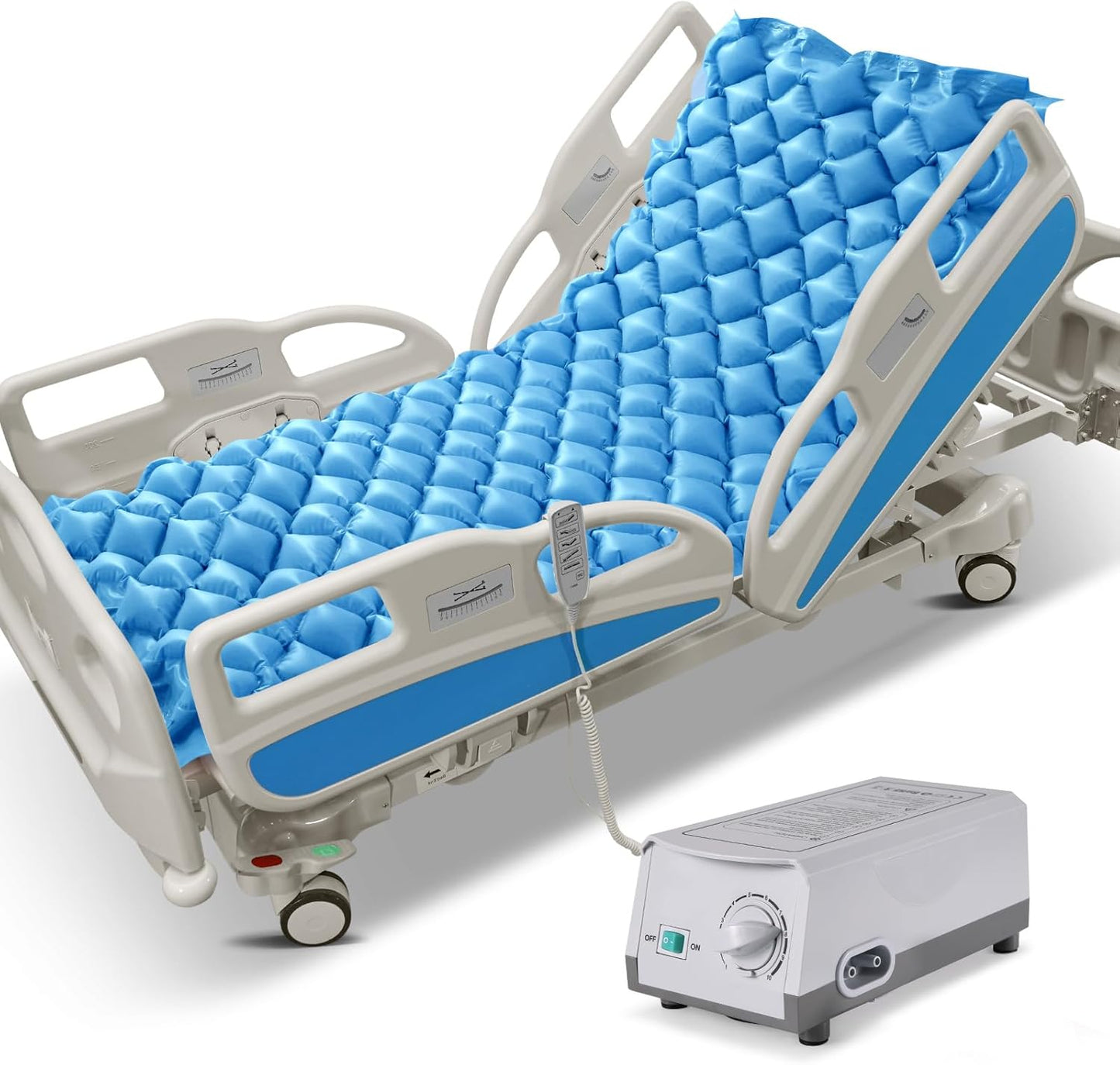 Alternating Pressure Mattress Anti Decubitus Air Pads with Electric Quiet Pump System
