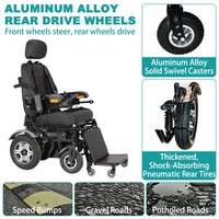 Standing Electric Wheelchairs - Heavy Duty Electric Wheelchair for Bariatric Users