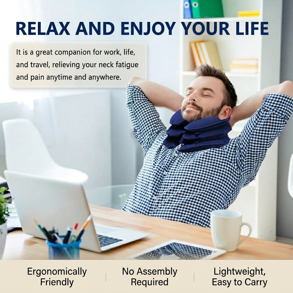 Inflatable Neck Pillow