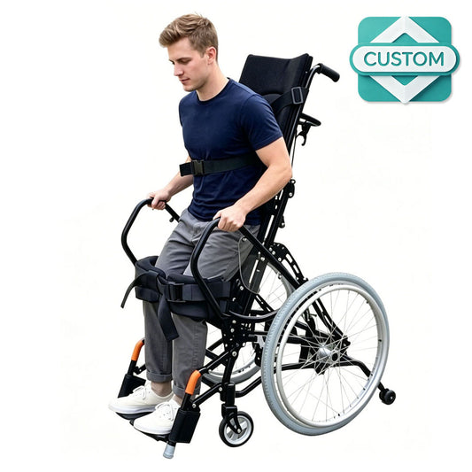 Manual Standing Wheelchair for Spinal Cord Injury