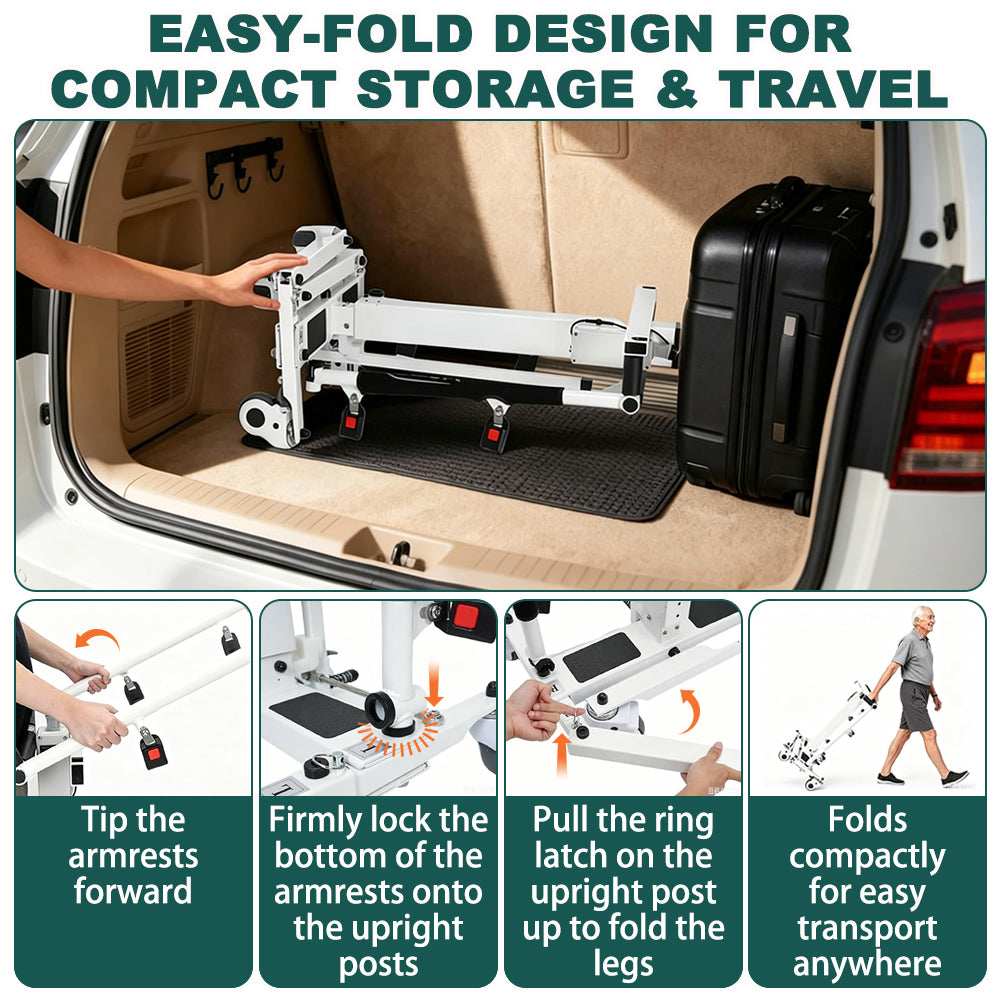 Folding Electric Lift – Portable Transfer Chair
