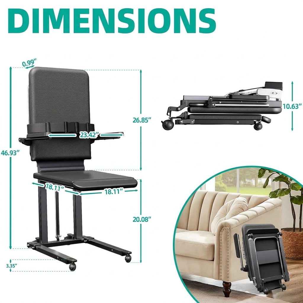 Rechargeable Motorized Floor Lift For Elderly
