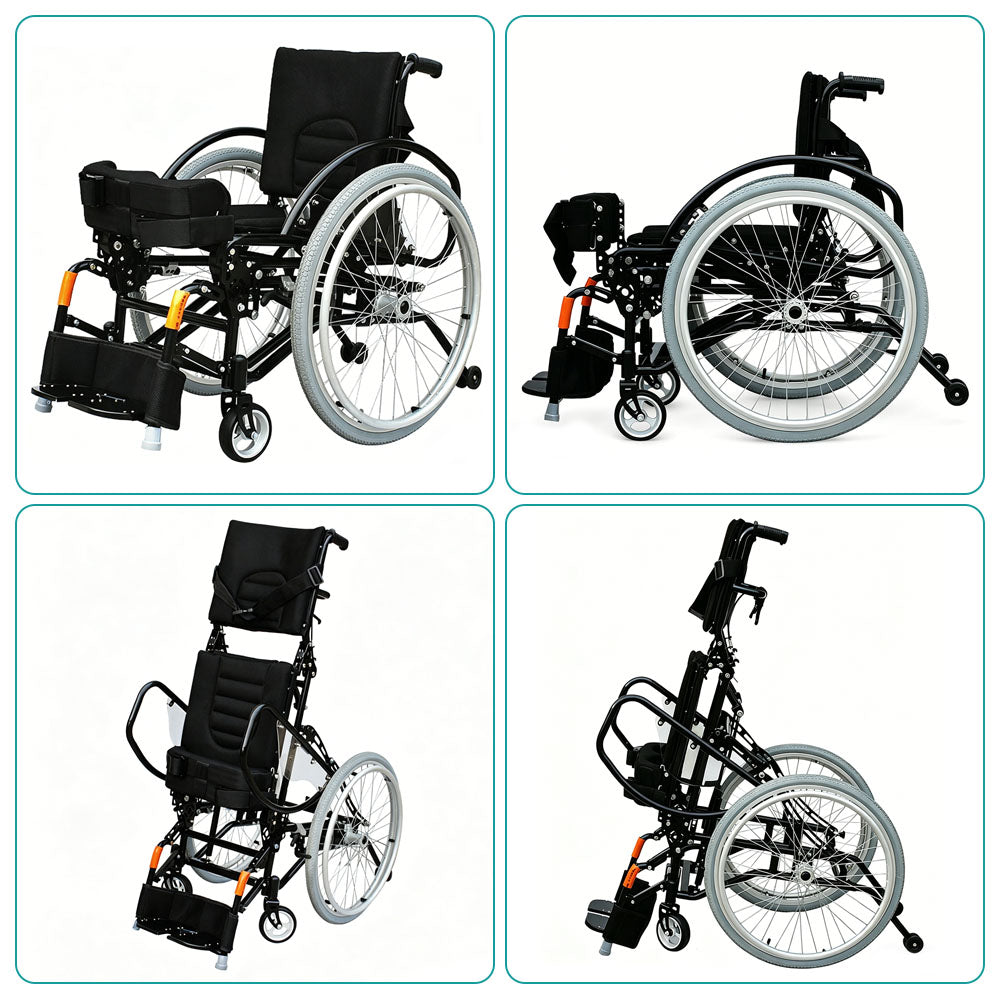 Manual Standing Wheelchair for Spinal Cord Injury