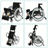 Manual Standing Wheelchair for Spinal Cord Injury