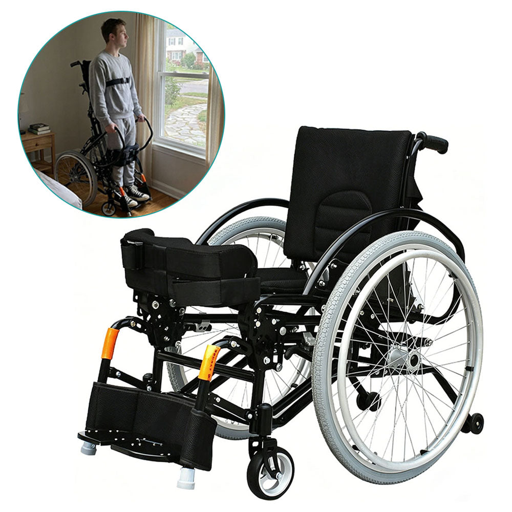 Manual Standing Wheelchair for Spinal Cord Injury
