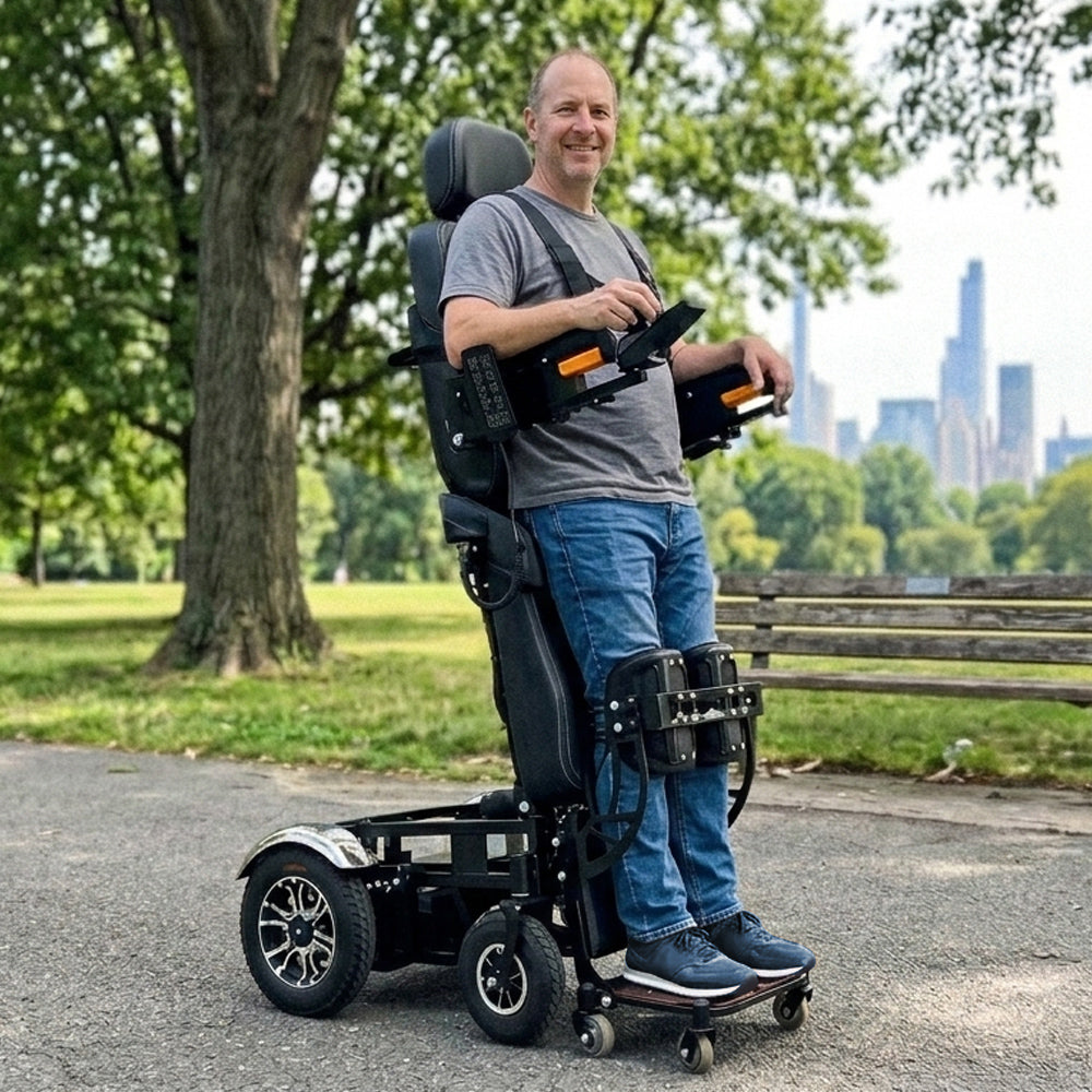 Standing Electric Wheelchairs - Heavy Duty Electric Wheelchair for Bariatric Users