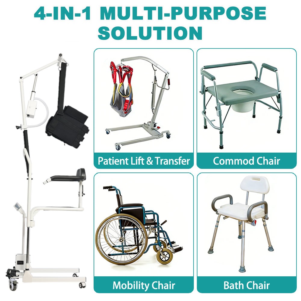 Electric Patient Lift Transfer Chair, Best Lift Chairs for Elderly Consumer