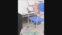 3 in 1 Commode & Shower Chair – 280lbs Capacity