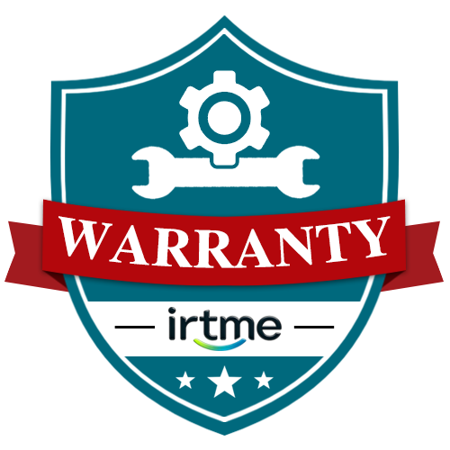 Irtme warranty badge
